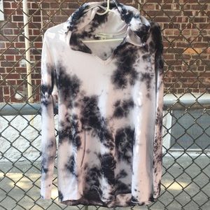 Tie-Dyed hoodie from Karen Kane